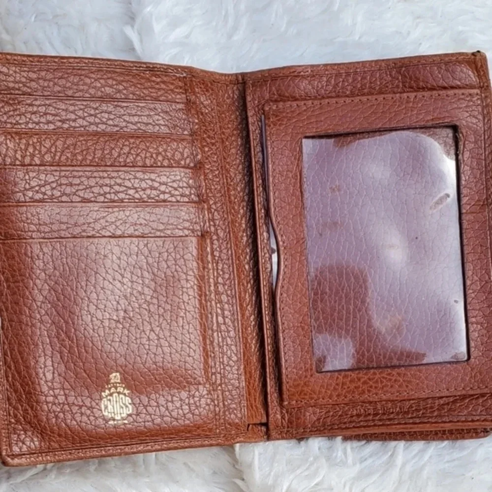 Marc Cross Pebbled leather Vintage‎ wallet